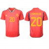 Herren Fußballbekleidung Spanien Daniel Carvajal #20 Heimtrikot WM 2022 Kurzarm
